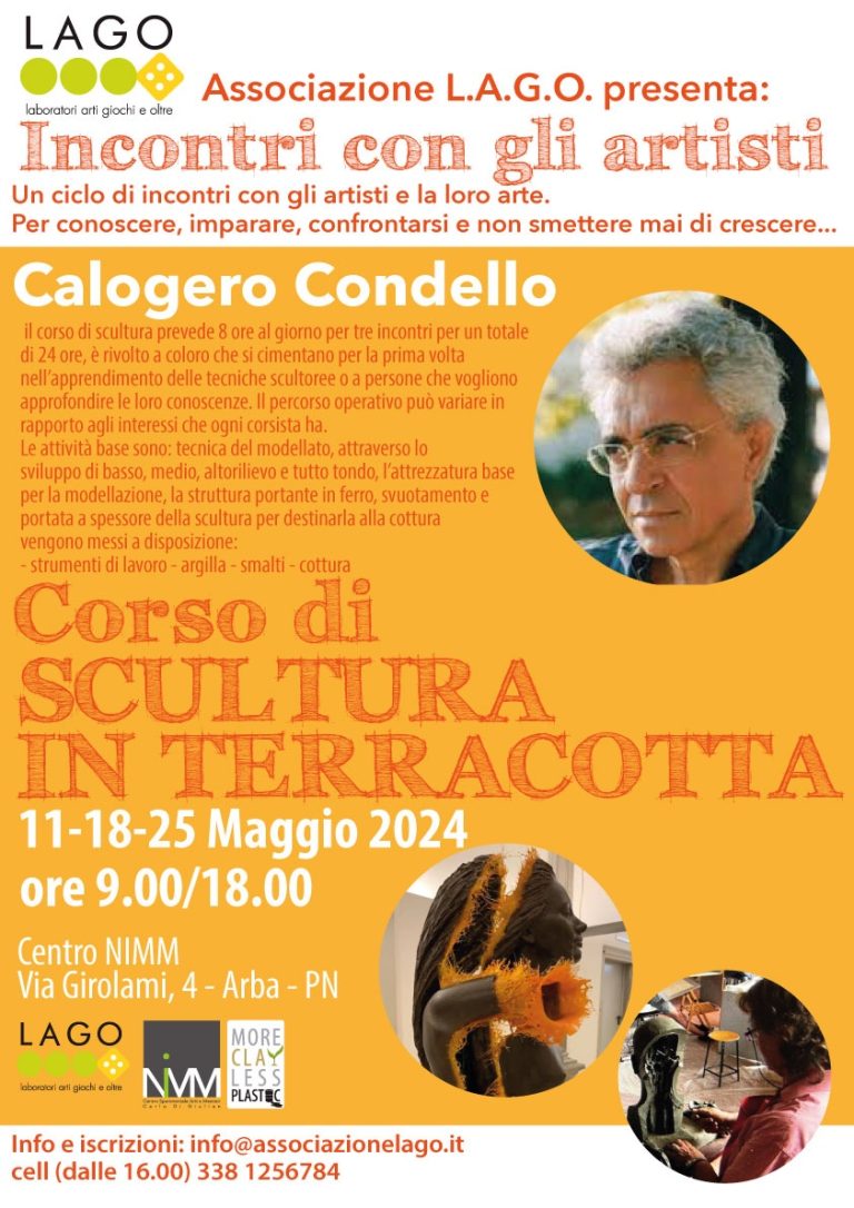 Incontro con l’artista – Calogero Condello – scultore