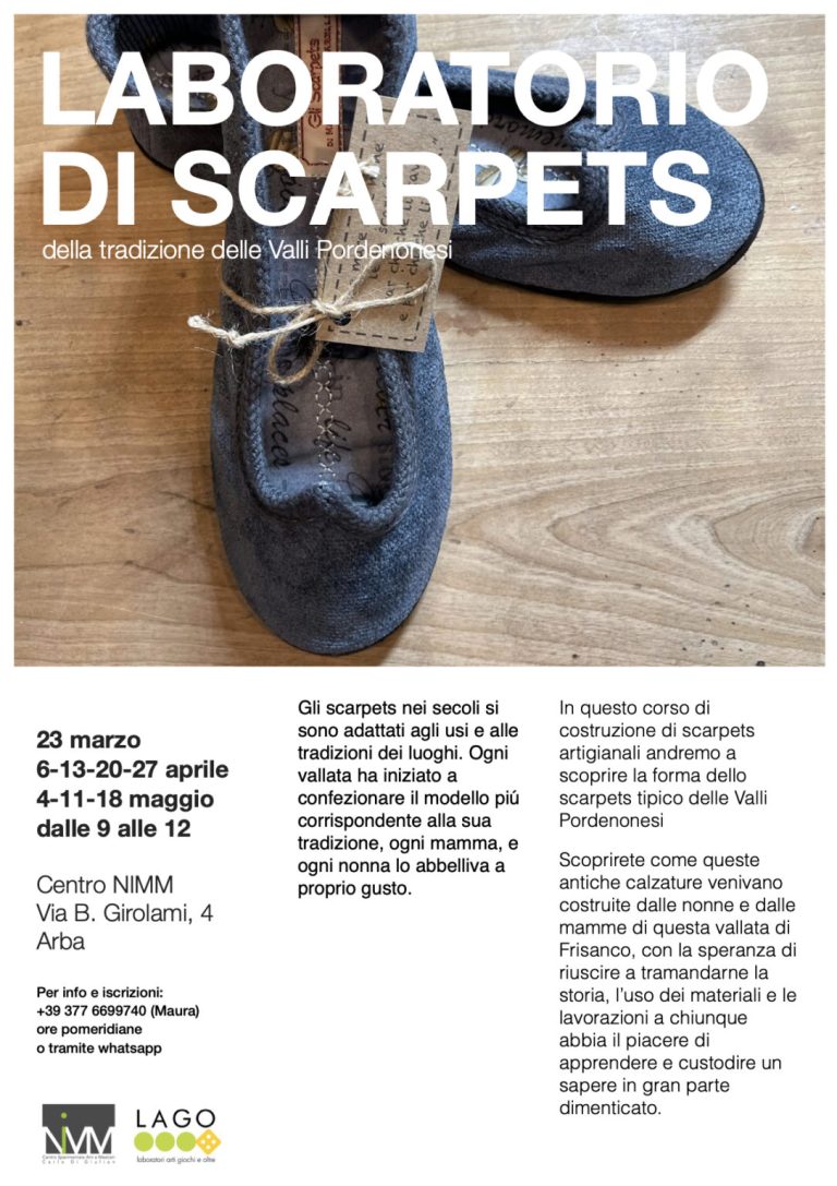 Corso Scarpets delle valli pordenonesi