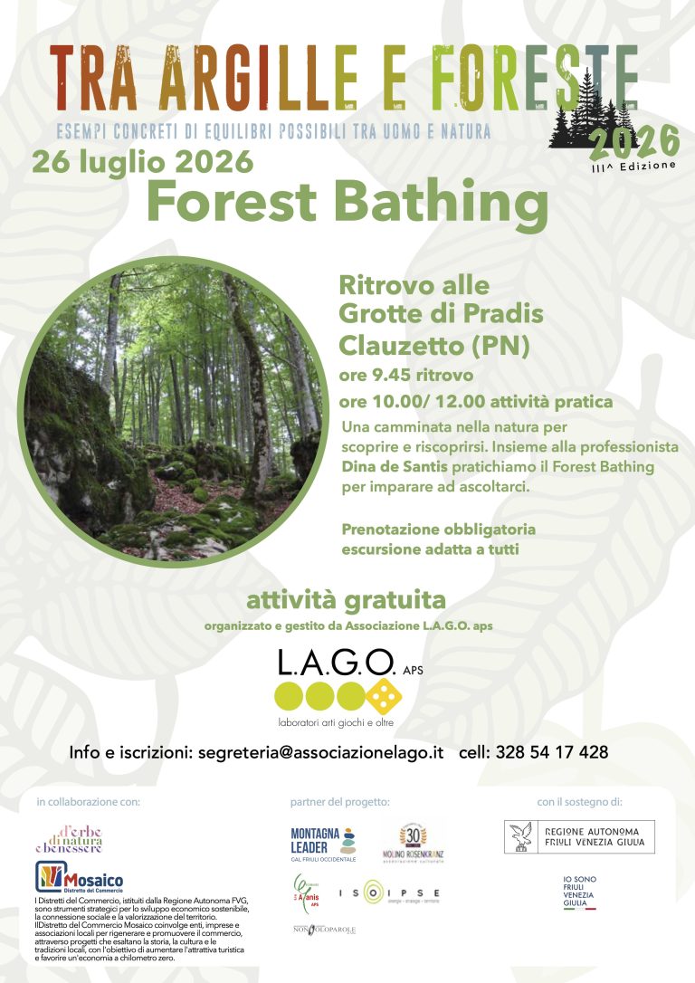 Tra argille e Foreste – Forest Bathing