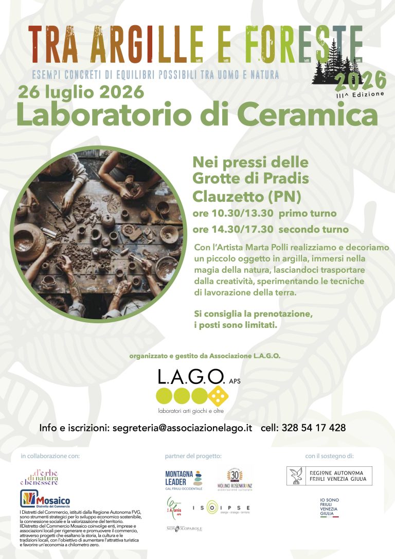 Tra Argille e Foreste – manipolazione dell’argilla in foresta